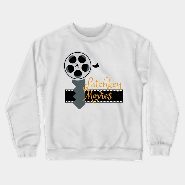 Latchkey Movies Crewneck Sweatshirt by latchkeymovies